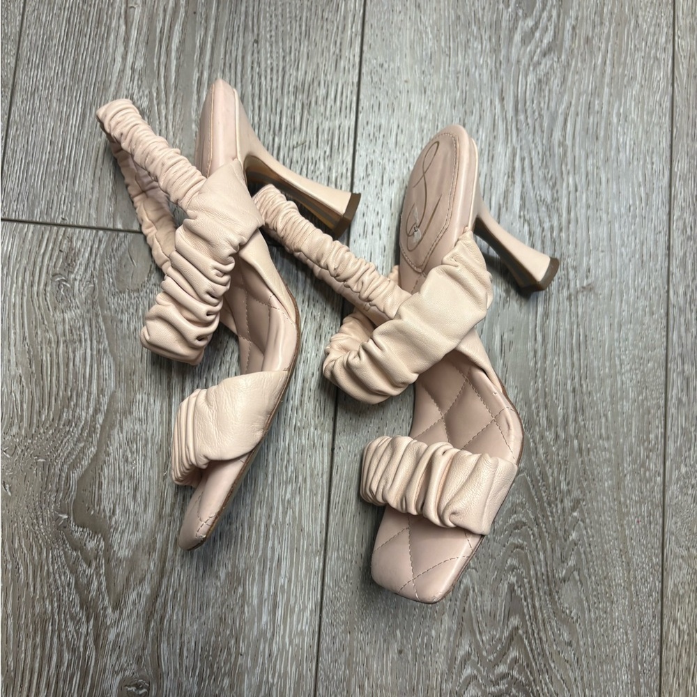 Sam Edelman Elegant Nude Women's Heels - Picture 3 of 13
